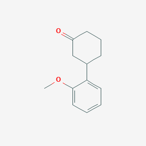 Cyclohexanone, 3-(2-methoxyphenyl)-