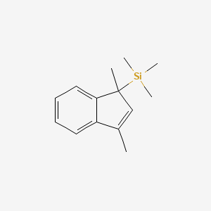 (1,3-Dimethyl-1H-inden-1-yl)(trimethyl)silane