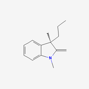 (3R)-1,3-Dimethyl-2-methylene-3-propylindoline