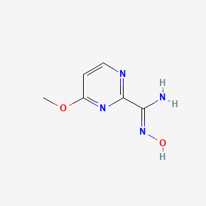 N'-hydroxy-4-methoxypyrimidine-2-carboximidamide