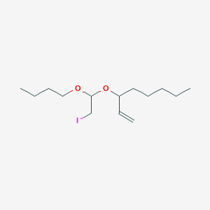 1-Octene, 3-(1-butoxy-2-iodoethoxy)-