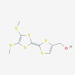 {2-[4,5-Bis(methylsulfanyl)-2H-1,3-dithiol-2-ylidene]-2H-1,3-dithiol-4-yl}methanol