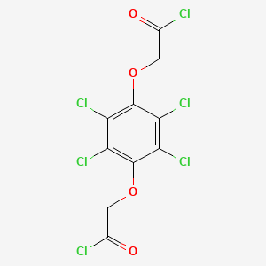 2,2'-[(2,3,5,6-Tetrachloro-1,4-phenylene)bis(oxy)]diacetyl chloride