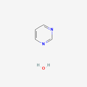 molecular formula C4H6N2O B12560471 Pyrimidine hydrate CAS No. 158868-12-3