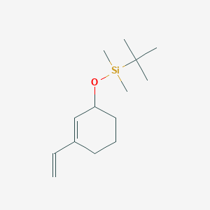 tert-Butyl[(3-ethenylcyclohex-2-en-1-yl)oxy]dimethylsilane