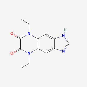 5,8-Diethyl-1H-imidazo[4,5-G]quinoxaline-6,7-dione