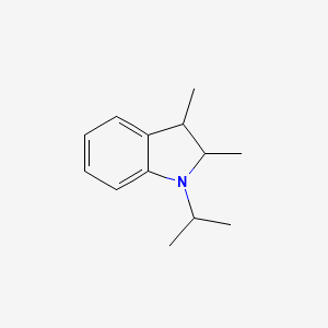 2,3-Dimethyl-1-(propan-2-yl)-2,3-dihydro-1H-indole