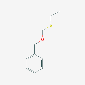 {[(Ethylsulfanyl)methoxy]methyl}benzene