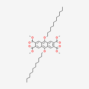 Tetramethyl 9,10-didodecoxyanthracene-2,3,6,7-tetracarboxylate