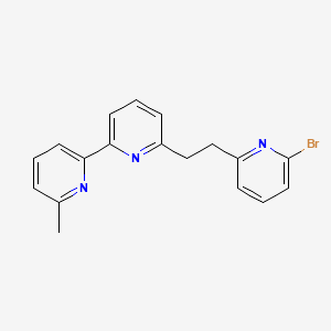 6-[2-(6-Bromopyridin-2-yl)ethyl]-6'-methyl-2,2'-bipyridine