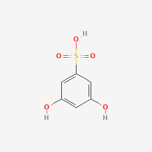 molecular formula C6H6O5S B1256061 3,5-Dihydroxybenzenesulfonic acid 