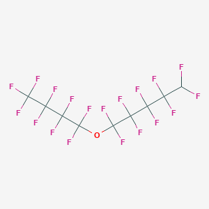 molecular formula C9HF19O B12560638 1,1,2,2,3,3,4,4,5,5-Decafluoro-1-(nonafluorobutoxy)pentane CAS No. 173350-69-1