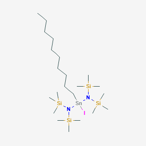 Stannanediamine, 1-decyl-1-iodo-N,N,N',N'-tetrakis(trimethylsilyl)-