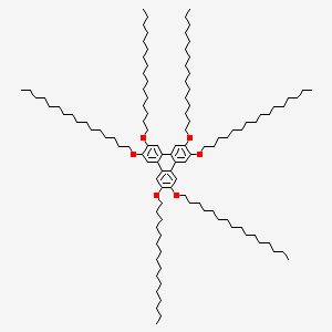 molecular formula C114H204O6 B12560679 2,3,6,7,10,11-Hexakis(hexadecyloxy)triphenylene CAS No. 148461-92-1