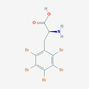 2,3,4,5,6-Pentabromo-L-phenylalanine