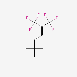 2-Hexene, 1,1,1-trifluoro-5,5-dimethyl-2-(trifluoromethyl)-