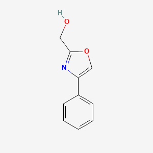 (4-Phenyl-1,3-oxazol-2-yl)methanol