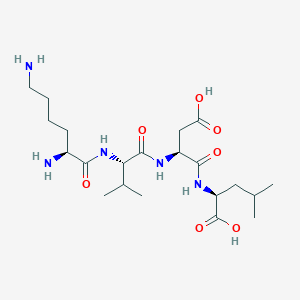 B125607 Lysyl-valyl-aspartyl-leucine CAS No. 140681-91-0
