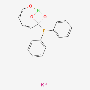 molecular formula C17H14BKO3P B12560741 Pubchem_57375409 CAS No. 178327-14-5