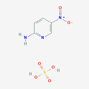 5-Nitropyridin-2-amine;sulfuric acid