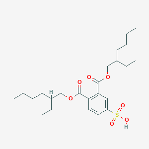 3,4-Bis{[(2-ethylhexyl)oxy]carbonyl}benzene-1-sulfonic acid