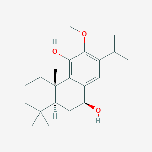 molecular formula C21H32O3 B1256085 7beta-Hydroxydeoxycryptojaponol 
