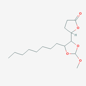 5-(2-Methoxy-5-octyl-1,3-dioxolan-4-YL)oxolan-2-one