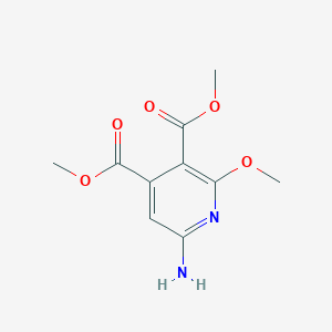 3,4-Pyridinedicarboxylic acid, 6-amino-2-methoxy-, dimethyl ester