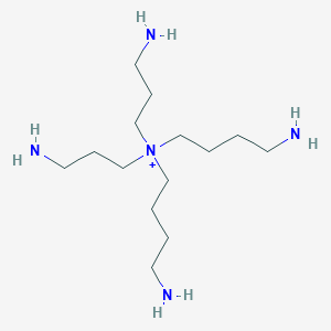 1-Butanaminium, 4-amino-N-(4-aminobutyl)-N,N-bis(3-aminopropyl)-