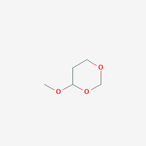 molecular formula C5H10O3 B12560909 4-Methoxy-1,3-dioxane CAS No. 194787-08-1