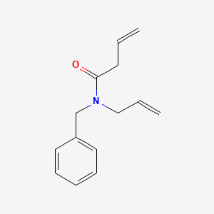 3-Butenamide, N-(phenylmethyl)-N-2-propenyl-