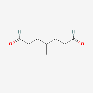 molecular formula C8H14O2 B12560930 4-Methylheptanedial CAS No. 143519-47-5