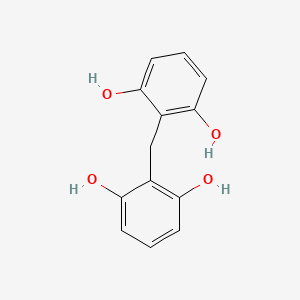 molecular formula C13H12O4 B12560934 Methylendiresorcin 