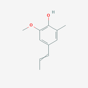 2-Methoxy-6-methyl-4-prop-1-enylphenol