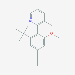 2-(2,4-Di-tert-butyl-6-methoxyphenyl)-3-methylpyridine