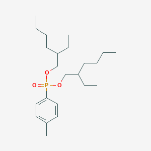 molecular formula C23H41O3P B12561028 Bis(2-ethylhexyl) (4-methylphenyl)phosphonate CAS No. 191470-01-6