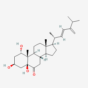 molecular formula C28H44O4 B1256108 Gibberoketosterol B 