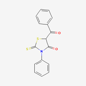 3-Phenyl-5-benzoyl-2-thioxo-4-thiazolinone