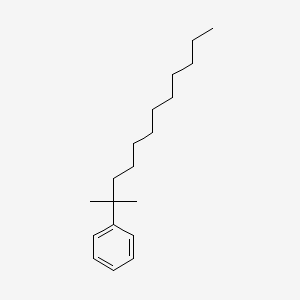 molecular formula C19H32 B12561148 (2-Methyldodecan-2-YL)benzene CAS No. 184760-72-3