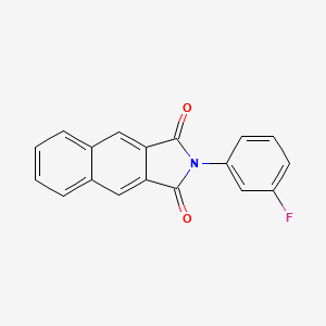 2-(3-Fluorophenyl)-1H-benzo[f]isoindole-1,3(2H)-dione