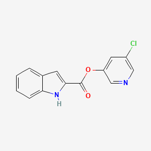 5-chloropyridin-3-yl 1H-indole-2-carboxylate