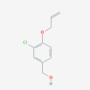 Benzenemethanol, 3-chloro-4-(2-propenyloxy)-