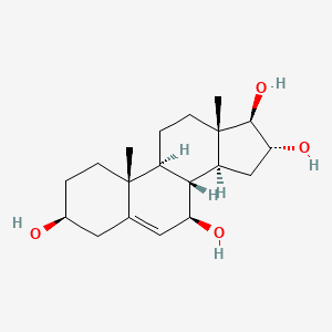 3beta,7beta,16alpha,17beta-Tetrahydroxyandrost-5-ene