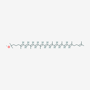 molecular formula C41H60O B1256127 3,4-Dihydroanhydrorhodovibrin 