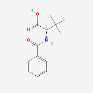 molecular formula C13H17NO3 B12561283 N-Benzoyl-3-methyl-L-valine CAS No. 162377-68-6