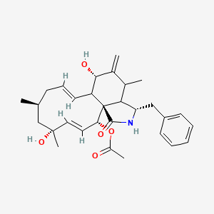 molecular formula C30H39NO5 B1256137 Cytochalasin H from Phomopsis sp. 