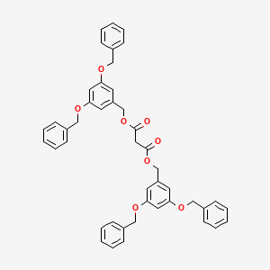 Bis{[3,5-bis(benzyloxy)phenyl]methyl} propanedioate