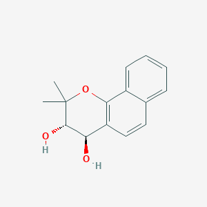 (3S,4R)-2,2-Dimethyl-3,4-dihydro-2H-naphtho[1,2-b]pyran-3,4-diol