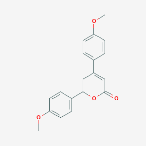 4,6-Bis(4-methoxyphenyl)-5,6-dihydro-2H-pyran-2-one