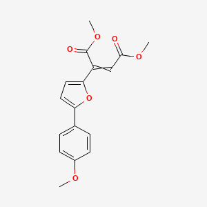 Dimethyl 2-[5-(4-methoxyphenyl)furan-2-yl]but-2-enedioate